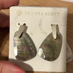 Kendra Scott Marty Earring Rhodium NWT